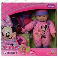 Simba Minnie Mouse Cute Baby with Outfit (20 cm)