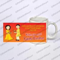 Pleasant Rakhi Mug