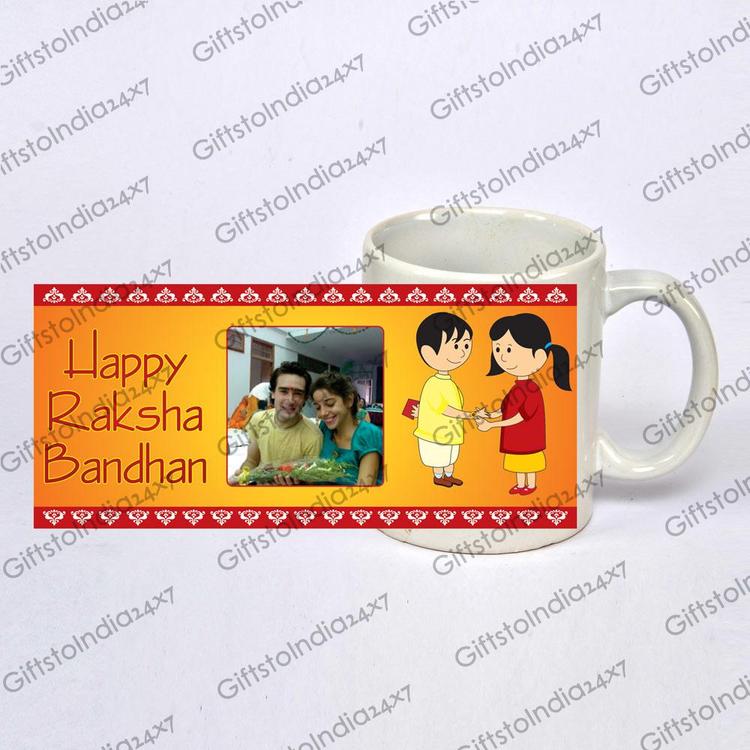 Exquisite Rakhi Mug