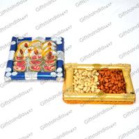 Delightful Hamper of Sweets and Dry Fruits