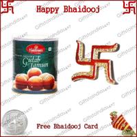 Bhai Dooj Shagun Haldiram Gulab Jamun