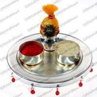 Radiant Rakhi Thali