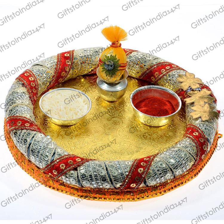 Eye Catching Rakhi Thali