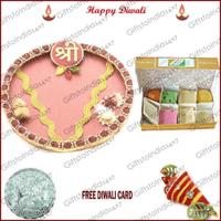 Diwali Thali with 250 grams  Assorted Sweets
