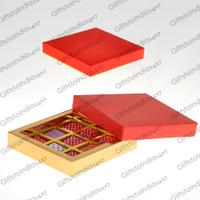 Handmade Chocolates in a Red Decorative Box
