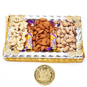 Dry fruits & 5 Star Pack & Coin