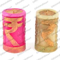 A Pair of Colourful Candles