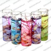 A Set of Five Aromatic Candles