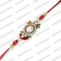 Stunning Rakhi With Pearl and Stones
