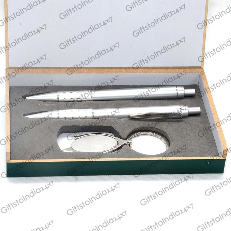 Pens & Keychain Set