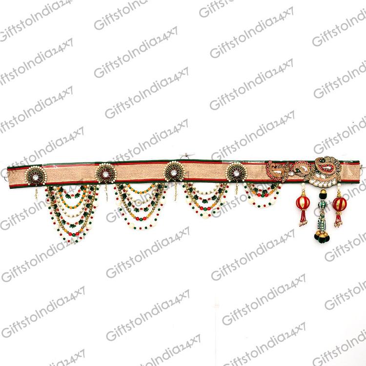 Wall Hanging With Bead Decorations