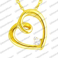 Eye Catching Heart Pendant