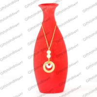 Exclusive Red Sandust Vase