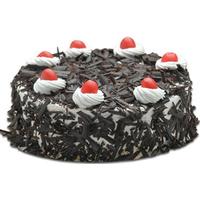 Govindas Black Forest Cake 1 Kg - Kolkata