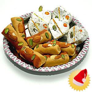 Half Kg Tasty Mewa and Kaju Sweets