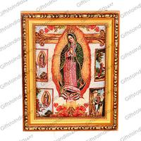 Mother Mary on Cross Painting