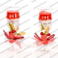 Glass Decorative Candle
