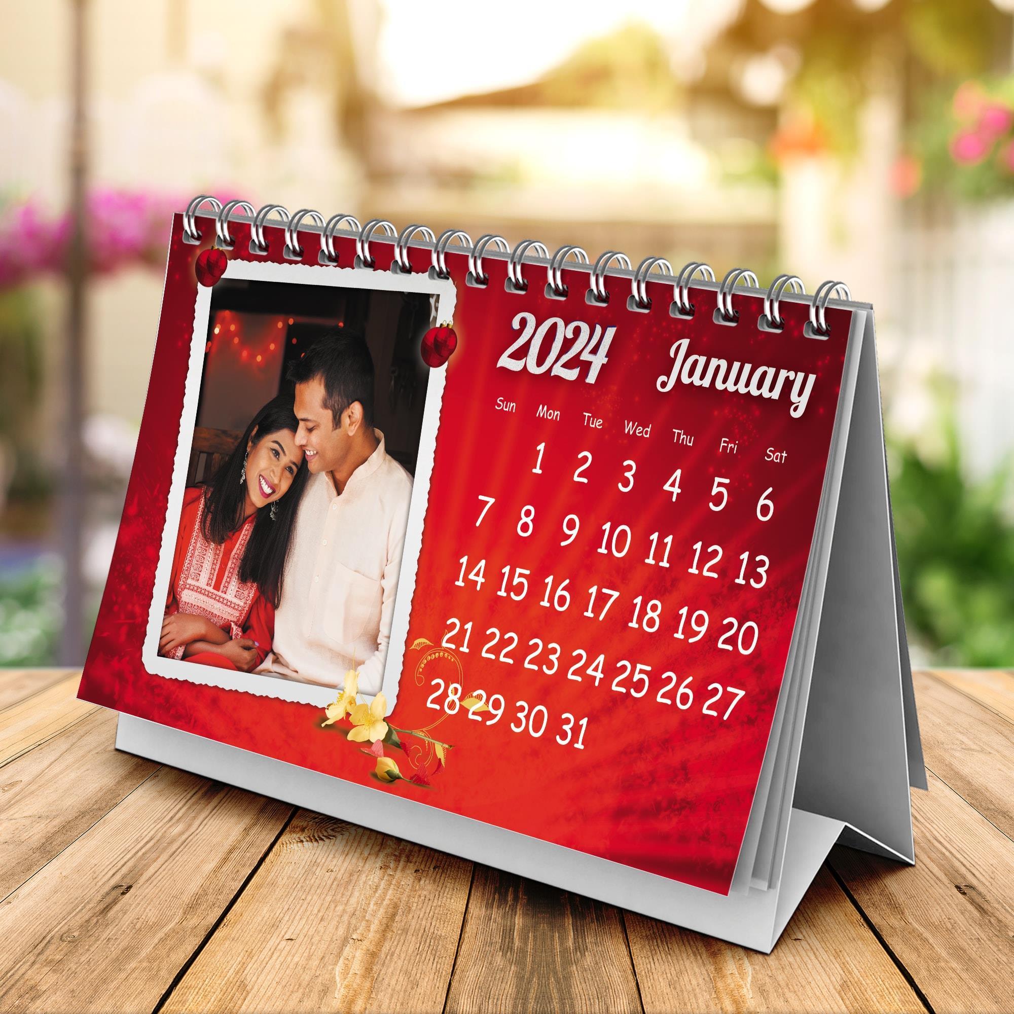 Calendar With Personalized Dates 