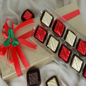 Stylish Box with Festive Truffles