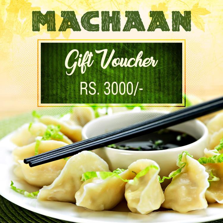 Machaan Dining Voucher Worth Rs.3000/-