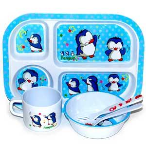 Baby Pingu Dinner Set
