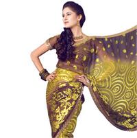 Designer Chiffon Sari