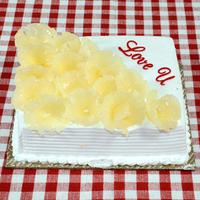 Delicious Pineapple Taj Cake 1 kg