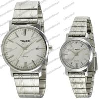 Timex Classics Silver Dial Couple's - PR157