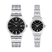 Timex Classics Black Dial Couple's - PR158