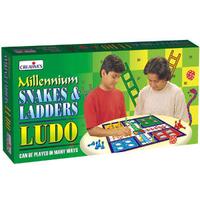Creative Millennium Snakes and Ladders Ludo