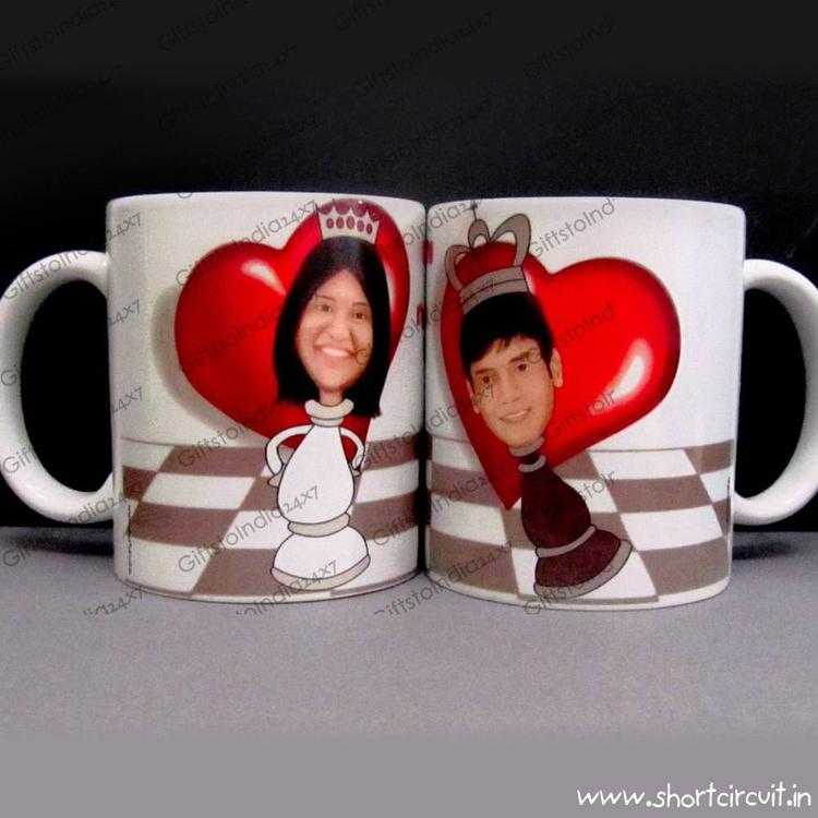 Caricature Couple Mugs- Quirky Personalized