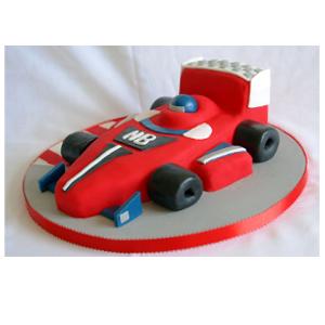 Race Theme Car Cake - Cake House Online