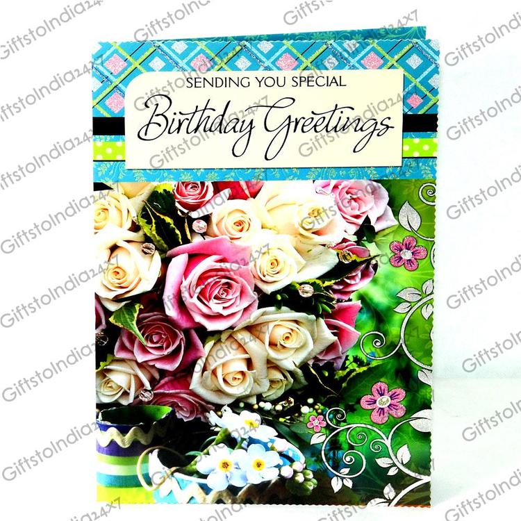 Vibrant Greetings Card