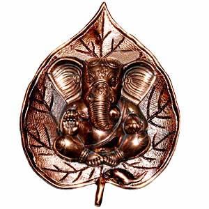 Leaf Riddhi Siddhi Data Wall Hanging