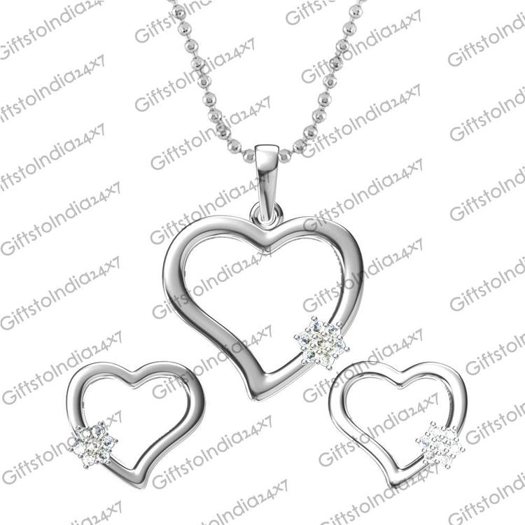 Heart Pendent Set