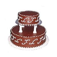 Special 2 Tier Chocolate Cake - 5 Kg. Anniversary