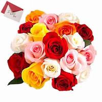 Fascinating Rose Bouquet with Card