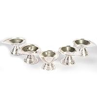 Silver Stand Diya