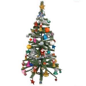 Decorated Christmas Tree- Small