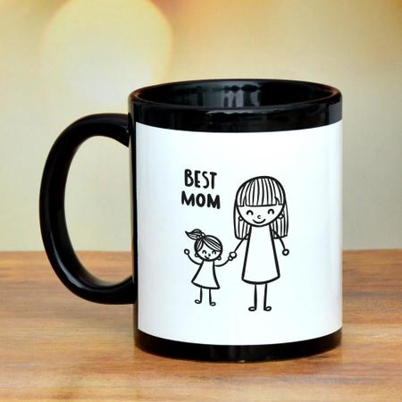 Black and White Ceramic Mug