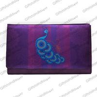 The Peacock Abstract Clutch