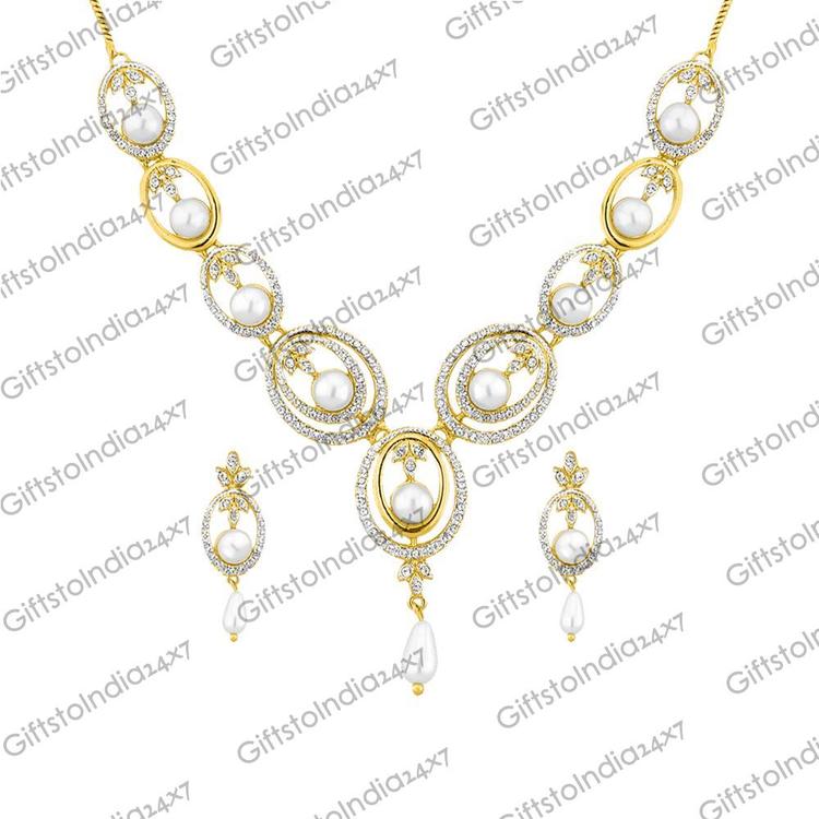 Shryln Pearl Fashion Pearl Necklace.