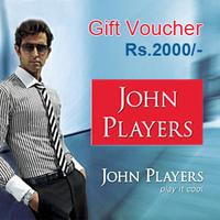 John Players Gift Card ₹ 2000