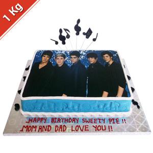 K4C Photo Vanilla Cake 1 kg