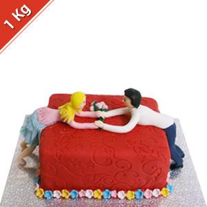 K4C Couple Anniversary Cake 1kg K4C Couple Anniversary Cake 1kg