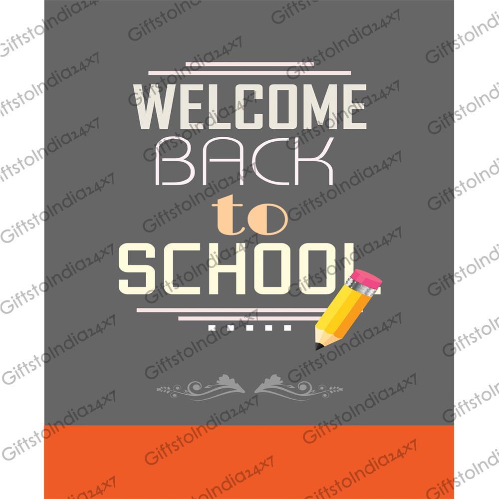 Welcome Back To School Poster Printable Free