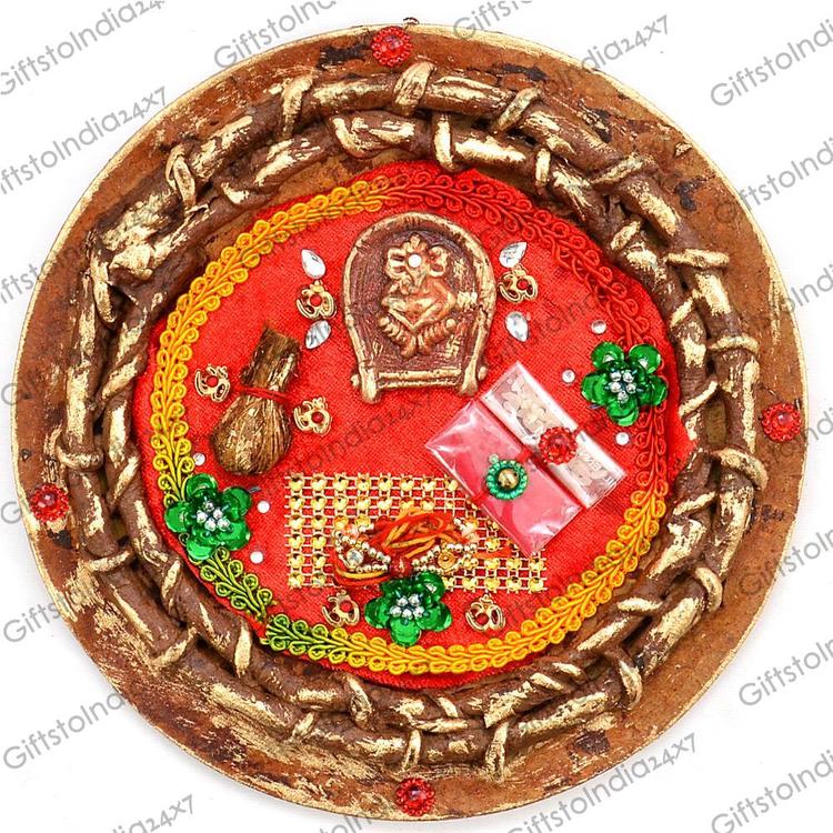 Attractive Rakhi Thali