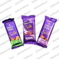 3 Different Flavour Cadbury Silk Chocolate