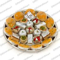 Delicious Mixed Sweets Thali
