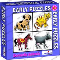 Creative's Early Puzzles - Domestic Animals
